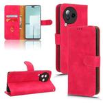 For Xiaomi Civi 3 5G Skin Feel Magnetic Flip Leather Phone Case(Rose Red)