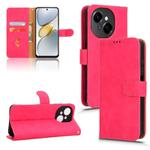 For Tecno Spark Go 2025 / Spark Go 1 Skin Feel Magnetic Flip Leather Phone Case(Rose Red)