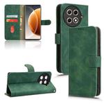 For Tecno Camon 30S Pro Skin Feel Magnetic Flip Leather Phone Case(Green)