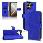 For Tecno Pova 7 5G Skin Feel Magnetic Flip Leather Phone Case(Blue)