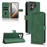For Tecno Pova 7 5G Skin Feel Magnetic Flip Leather Phone Case(Green)