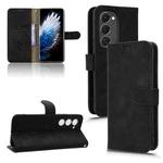 For Tecno Spark 40 Pro+ Skin Feel Magnetic Flip Leather Phone Case(Black)