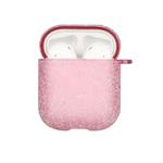 For AirPods 1 / 2 Bubble Beads Earphone Protective Case(Pink)