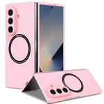 For Samsung Galaxy Z Fold7 5G Magsafe Magnetic Folding PC Phone Case(Pink)