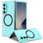 For Samsung Galaxy Z Fold7 5G Magsafe Magnetic Folding PC Phone Case(Light Blue)