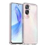 For Honor 90 Lite Colorful Series Acrylic Hybrid TPU Phone Case(Transparent)