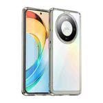 For Honor Magic6 Lite 5G Colorful Series Acrylic Hybrid TPU Phone Case(Transparent Grey)