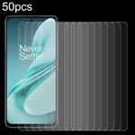 For OnePlus Nord N30 SE 50pcs 0.26mm 9H 2.5D Tempered Glass Film