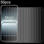 For OnePlus 13s 50pcs 0.26mm 9H 2.5D Tempered Glass Film