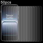 For OnePlus Nord 5 50pcs 0.26mm 9H 2.5D Tempered Glass Film