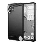 For Nothing CMF Phone 2 Pro Carbon Fiber Brushed Texture TPU Phone Case(Black)