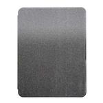For iPad Pro 12.9 2022 / 2021 / 2020 Gradient Glitter Magnetic Split Leather Tablet Case(Black)