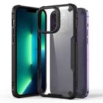 For iPhone 13 Pro Max Four-corner Glossy Shockproof Phone Case(Black)