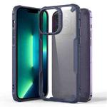For iPhone 13 Pro Max Four-corner Glossy Shockproof Phone Case(Blue)