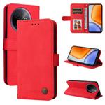 For vivo Y39 5G / Y300i Skin Feel Life Tree Metal Button Leather Phone Case(Red)