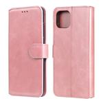 For OPPO A92s Classic Calf Texture PU + TPU Horizontal Flip Leather Case, with Holder & Card Slots & Wallet(Rose Gold)