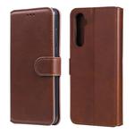 For OPPO Realme 6 Pro Classic Calf Texture PU + TPU Horizontal Flip Leather Case, with Holder & Card Slots & Wallet(Brown)