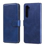 For Xiaomi Mi Note 10 Lite Classic Calf Texture PU + TPU Horizontal Flip Leather Case, with Holder & Card Slots & Wallet(Blue)