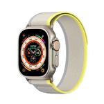 For Apple Watch Ultra 49mm DUX DUCIS YJ Series Nylon Watch Band(Yellow)