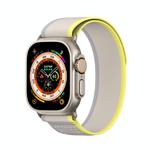 For Apple Watch Ultra 2 49mm DUX DUCIS YJ Series Nylon Watch Band(Yellow)