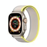 For Apple Watch Ultra 49mm DUX DUCIS YJ Series Nylon Watch Band(Yellow)