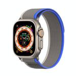 For Apple Watch 8 45mm  DUX DUCIS YJ Series Nylon Watch Band(Blue)