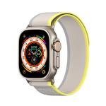 For Apple Watch SE 40mm DUX DUCIS YJ Series Nylon Watch Band(Yellow)