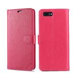 For OPPO K1 AZNS Sheepskin Texture Horizontal Flip Leather Case with Holder & Card Slots & Wallet(Red)
