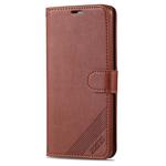 For OPPO Reno2 Z AZNS Sheepskin Texture Horizontal Flip Leather Case with Holder & Card Slots & Wallet(Brown)
