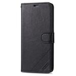 For OPPO Reno2 Z AZNS Sheepskin Texture Horizontal Flip Leather Case with Holder & Card Slots & Wallet(Black)