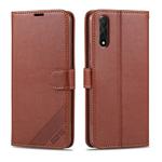 For Vivo IQOO Neo AZNS Sheepskin Texture Horizontal Flip Leather Case with Holder & Card Slots & Wallet(Brown)