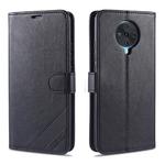 For Vivo S6 AZNS Sheepskin Texture Horizontal Flip Leather Case with Holder & Card Slots & Wallet(Black)