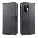 For Vivo X30 / X30 Pro AZNS Sheepskin Texture Horizontal Flip Leather Case with Holder & Card Slots & Wallet(Black)