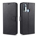 For Vivo Y50 AZNS Sheepskin Texture Horizontal Flip Leather Case with Holder & Card Slots & Wallet(Black)