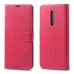 For Vivo X27 Pro AZNS Sheepskin Texture Horizontal Flip Leather Case with Holder & Card Slots & Wallet(Red)