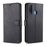 For Vivo Y5s / U3 / Y19 AZNS Sheepskin Texture Horizontal Flip Leather Case with Holder & Card Slots & Wallet(Black)