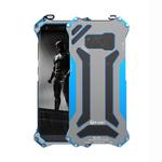 For Samsung Galaxy S8 R-JUST Shockproof Armor Metal Protective Case(Blue)