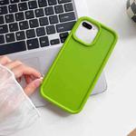 For iPhone 8 Plus / 7 Plus Shockproof Frame Frosted TPU Phone Case(Green)