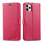 For iPhone 11 Pro AZNS Sheepskin Texture Horizontal Flip Leather Case with Holder & Card Slots & Wallet(Red)