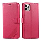 For iPhone 11 Pro Max AZNS Sheepskin Texture Horizontal Flip Leather Case with Holder & Card Slots & Wallet(Red)