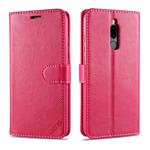 For Xiaomi Redmi 8 / 8A AZNS Sheepskin Texture Horizontal Flip Leather Case with Holder & Card Slots & Wallet(Red)