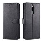 For Xiaomi Redmi 8 / 8A AZNS Sheepskin Texture Horizontal Flip Leather Case with Holder & Card Slots & Wallet(Black)