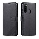 For Xiaomi Redmi Note 8 AZNS Sheepskin Texture Horizontal Flip Leather Case with Holder & Card Slots & Wallet(Black)