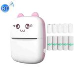 C9 Mini Bluetooth Wireless Thermal Printer With 5 Papers & 5 Sticker Papers(Pink)