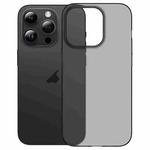 For iPhone 14 Pro High Transparency Ice Fog Phone Case(Translucent Gray)