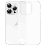 For iPhone 14 Pro Max High Transparency Ice Fog Phone Case(Translucent White)