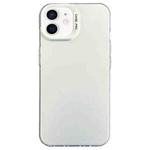 For iPhone 11 Semi Transparent Frosted PC Phone Case(White)