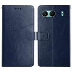 For OnePlus Nord 4 5G Y-shaped Pattern Flip Leather Phone Case(Blue)