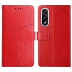 For OnePlus Nord 5 5G / Ace 5 Ultra Y-shaped Pattern Flip Leather Phone Case(Red)