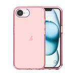 For iPhone SE 2024 Shockproof Terminator Transparent Phone Case(Pink)